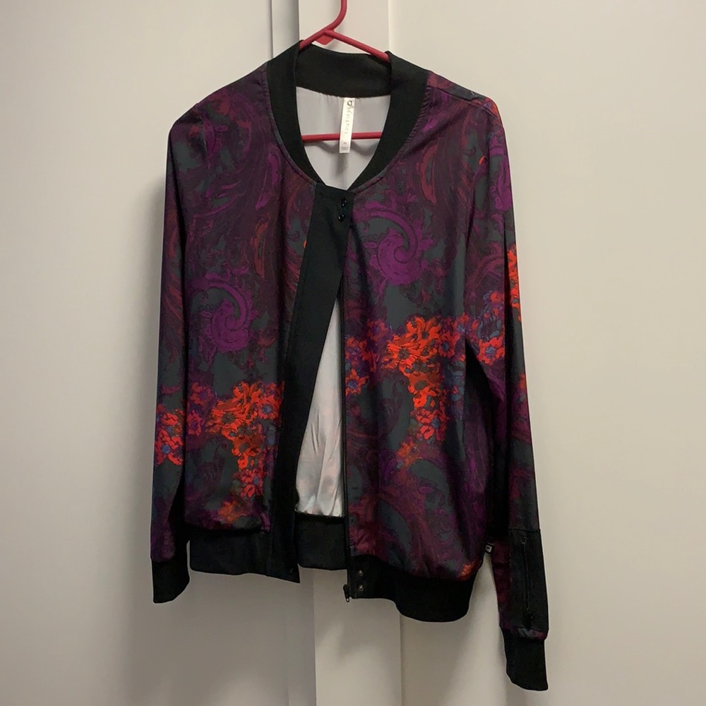 Fabletics Athletic Bomber Workout Jacket - image 2